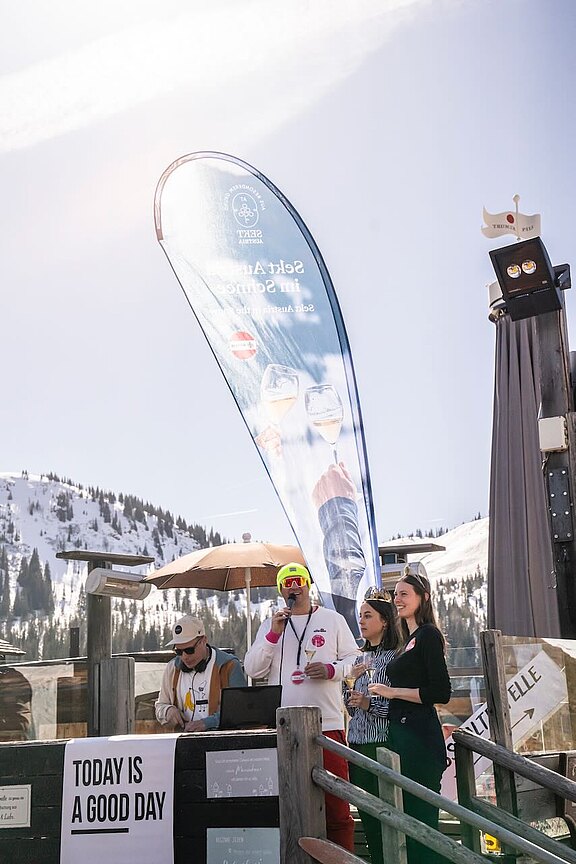 Sekt Austria im Schnee 2025 ©Robert Herbst